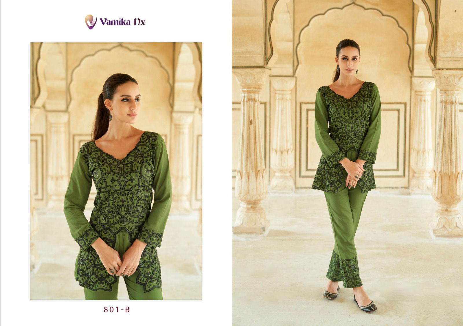 Verona By Vamika Rayon Top WIth Pant Catalog
